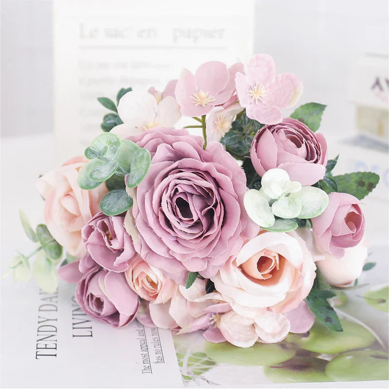 Rose Bridal Table Bouquet