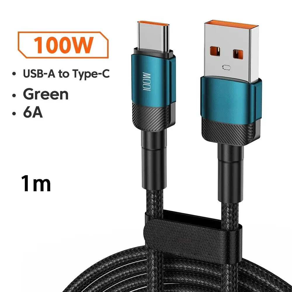 PD 100W USB Type C Cable