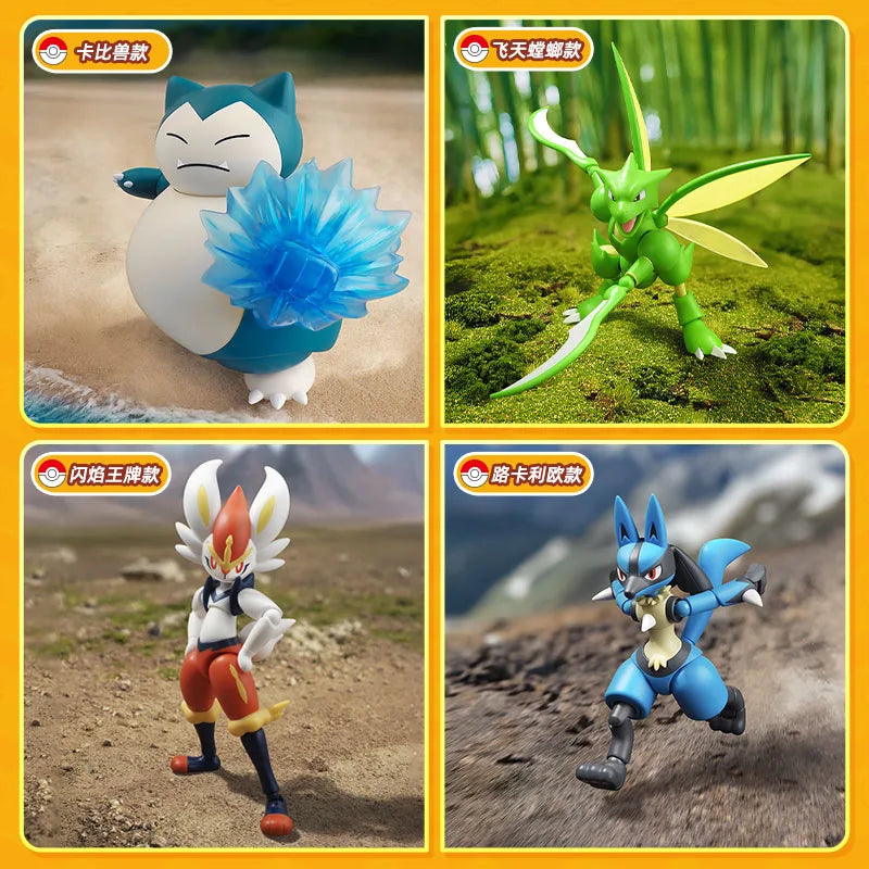 Pokemon Pikachu Charizard Greninja Blocks