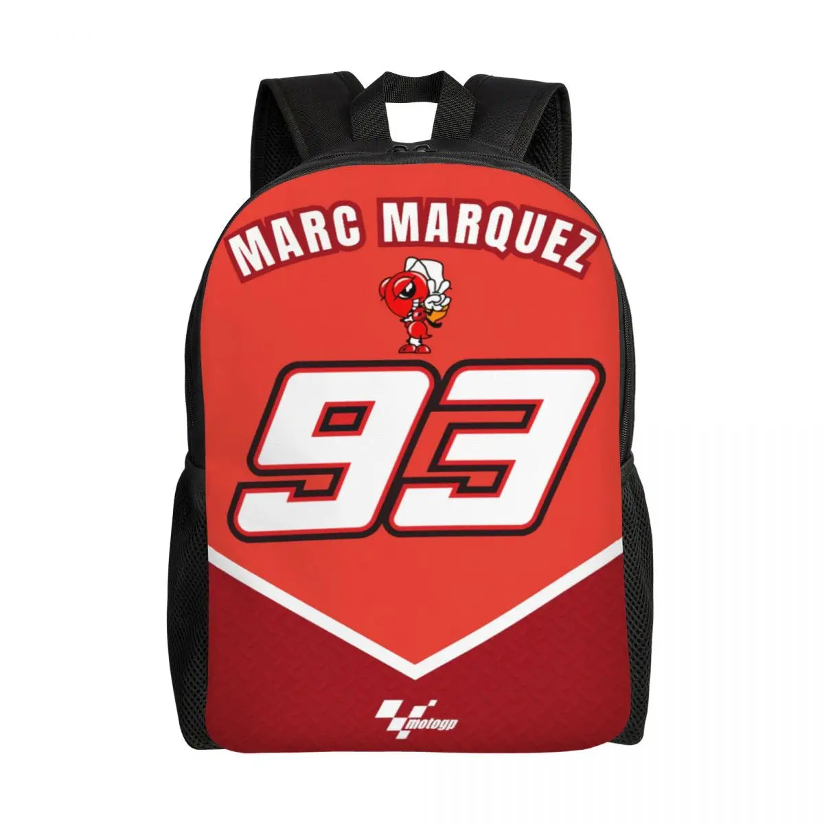 Motorcycle Marquez School Travel Backpack