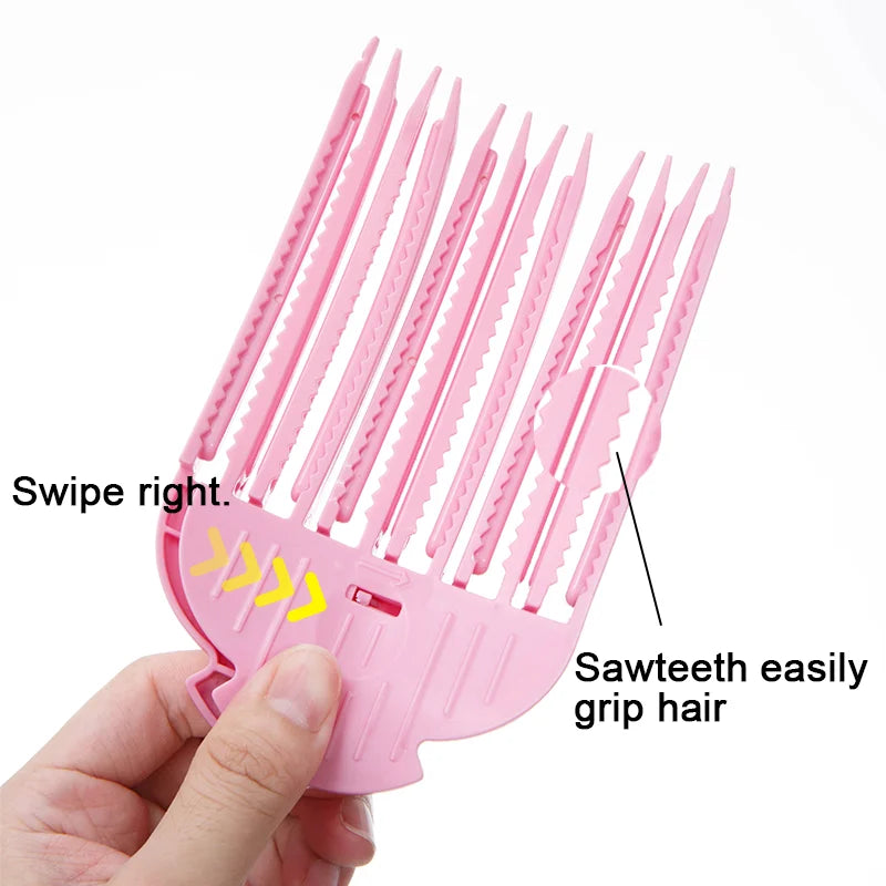 1/2pcs New Heatless Hair Care Roots Natural Fluffy Hair Clip No Heat Hair Curler Styling DIY Hair Styling Fluffiness Tool