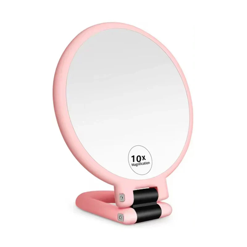 Vintage Double-Sided Magnifying Mirror