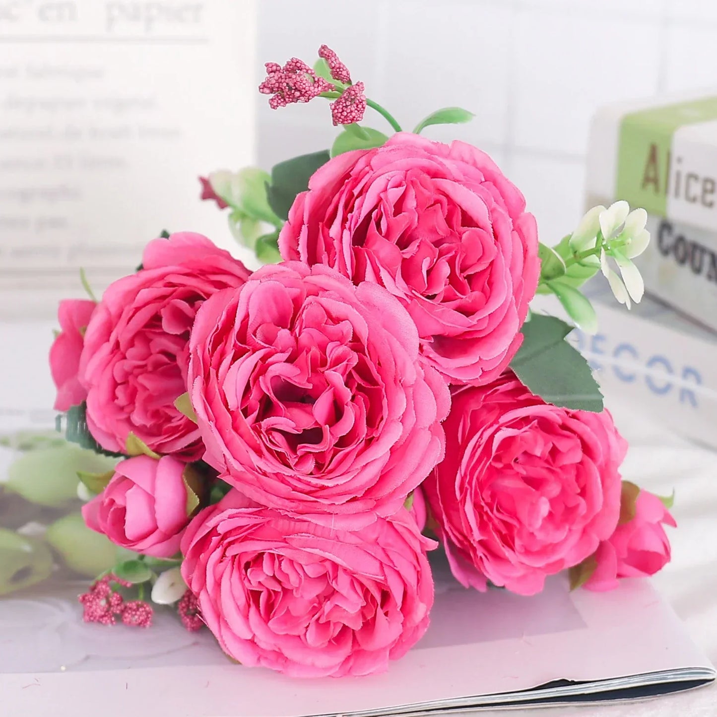 Rose Bridal Table Bouquet