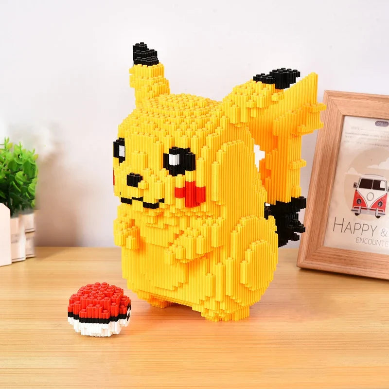 Pikachu Micro Building Blocks Set