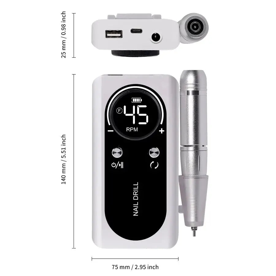 Portable Electric Nail Drill Machine