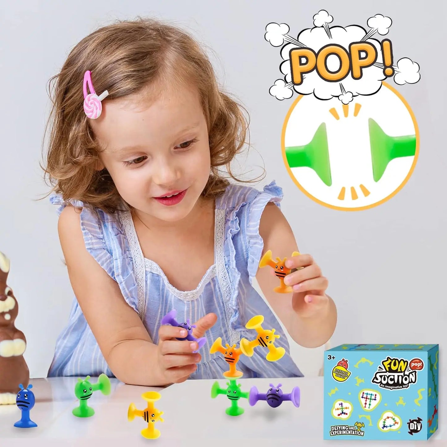 Bees Suction Cup Toy Set