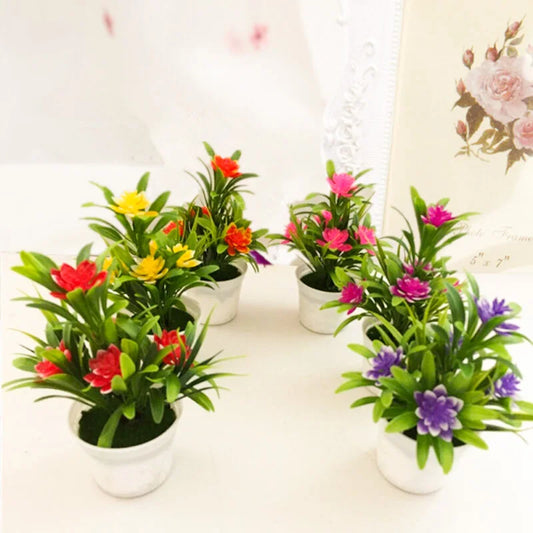 Artificial Lotus Potted Plant