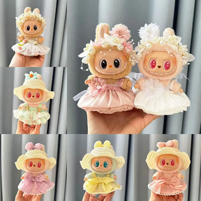 Labubu Idol Strawberry Outfit