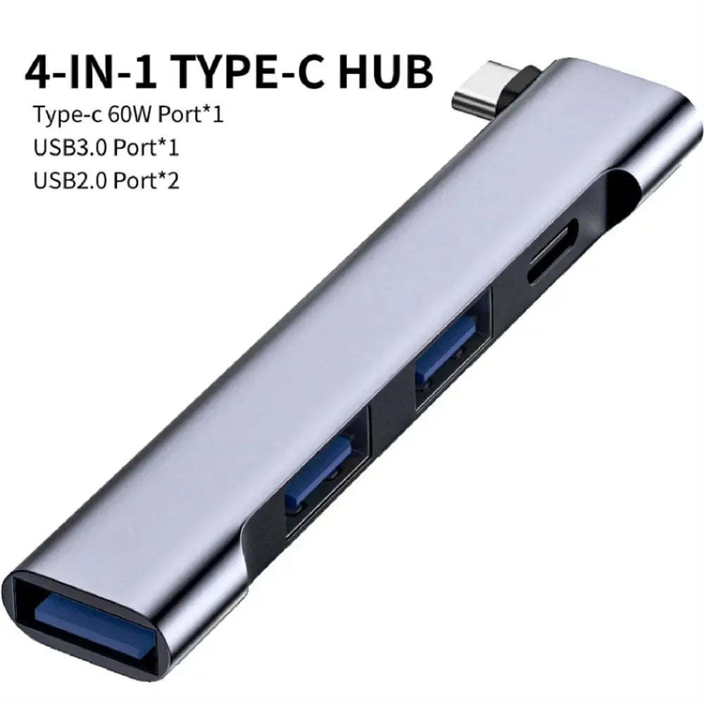 4-in-1 USB-C Hub Adapter