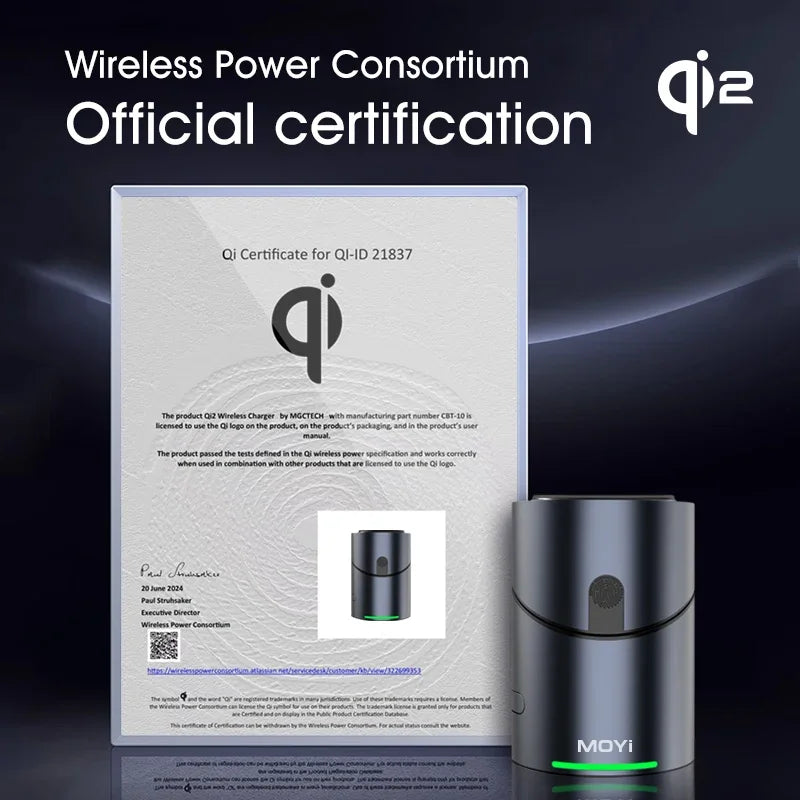 Qi2 3-in-1 Magnetic Charger