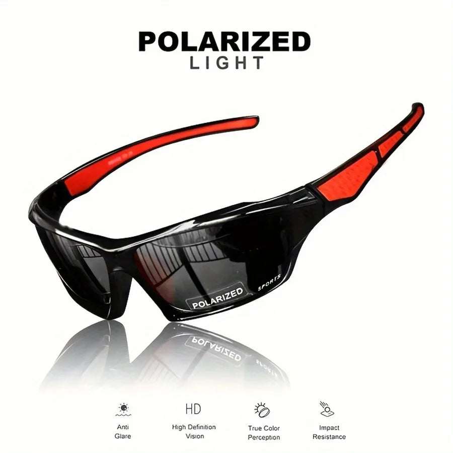 Polarized Sports Round Frame Sunglasses