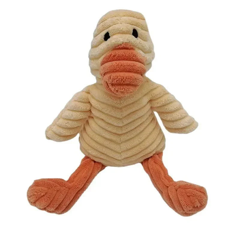 Corduroy Animal Dog Toy