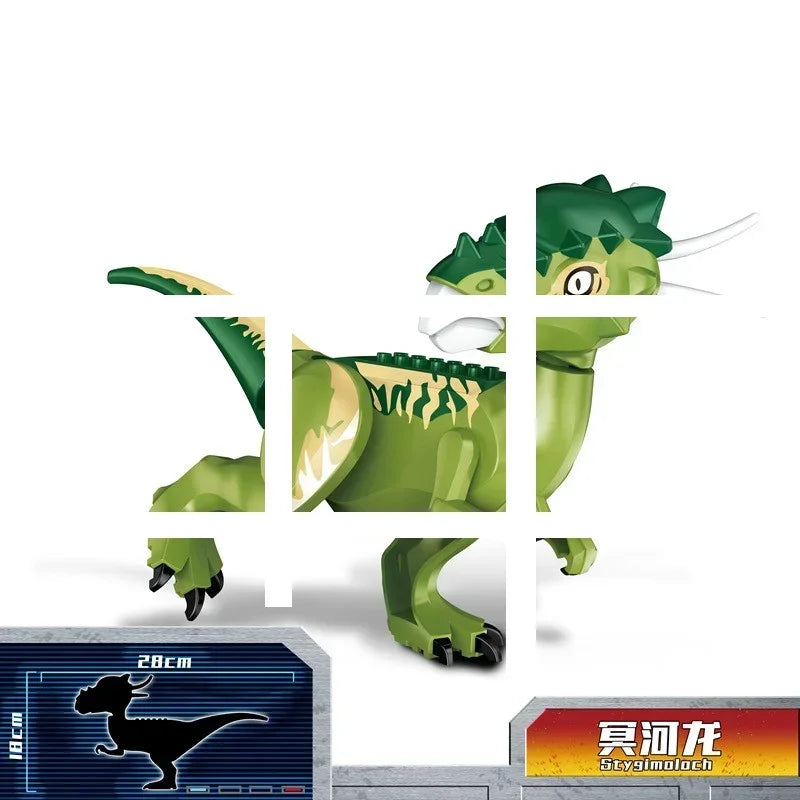 Large Dinosaurs Building Blocks Toy