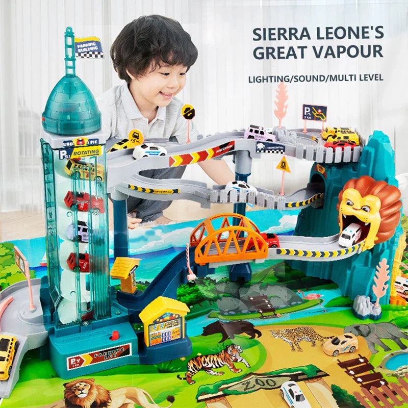 KBDFA Lion Theme Car Track