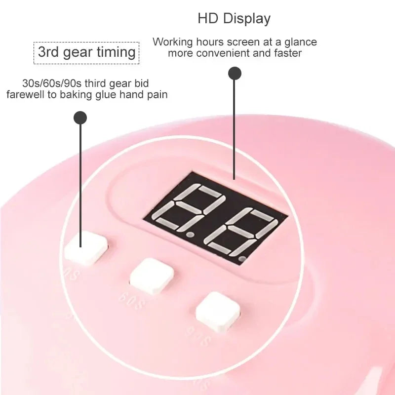 UV LED Nail Dryer Lamp