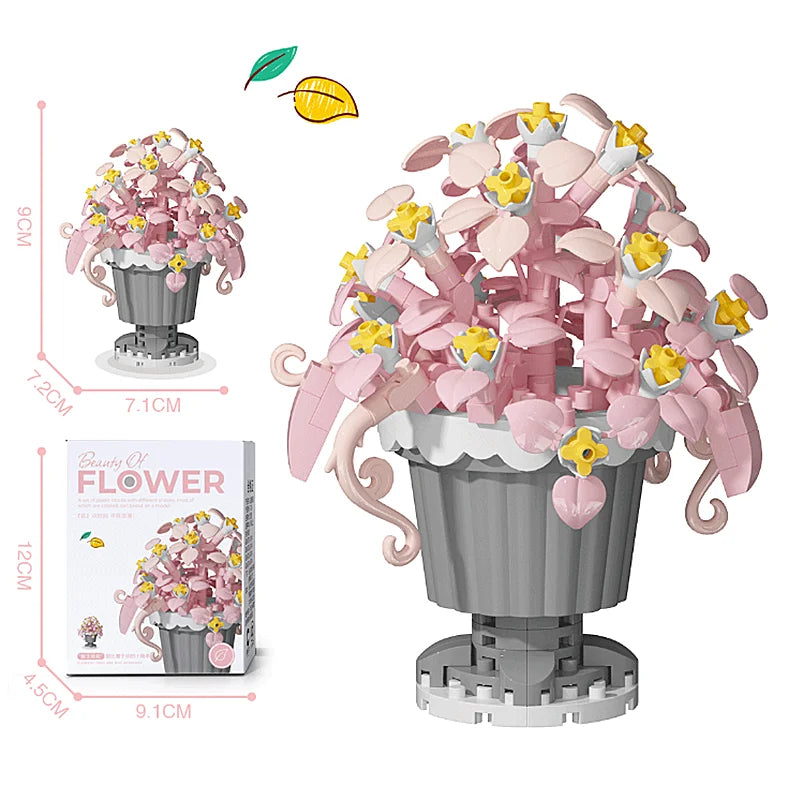 DIY Eternal Flower Building Blocks