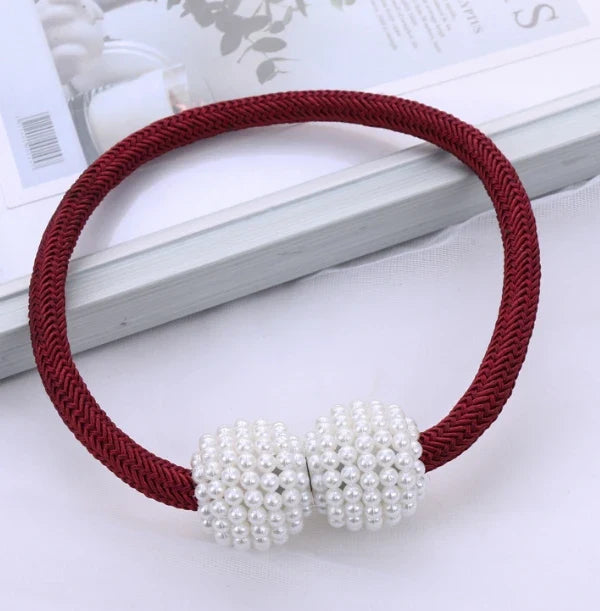 Pearl Magnetic Curtain Tiebacks