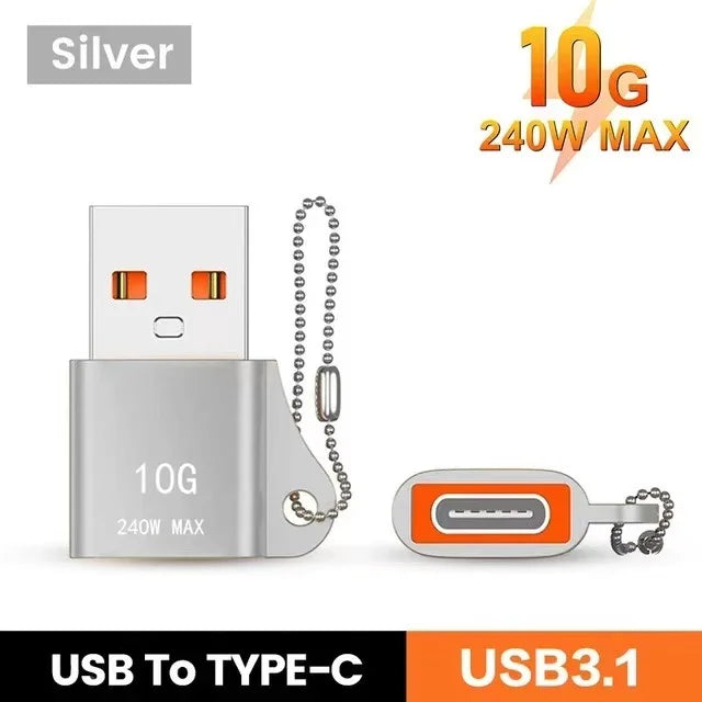 USB to Type-C Adapter 10A