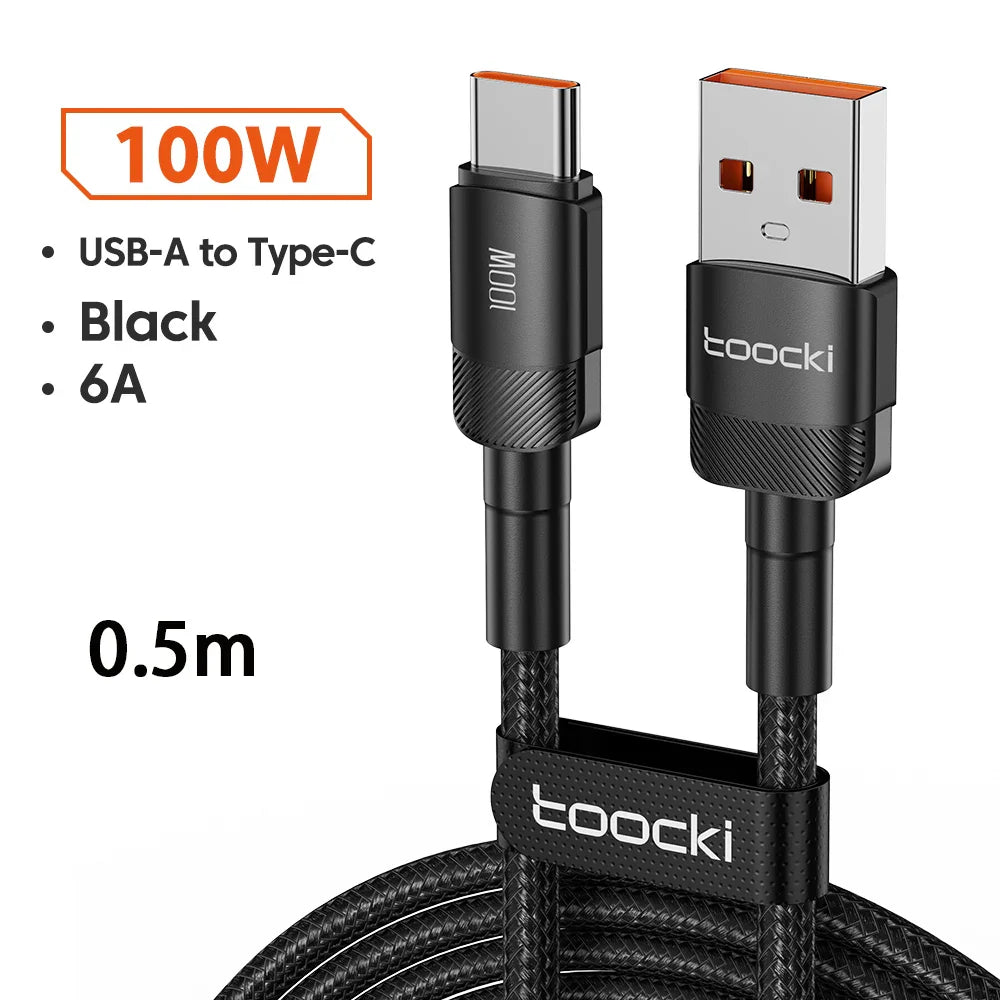 Toocki 100W Fast Charging Cable