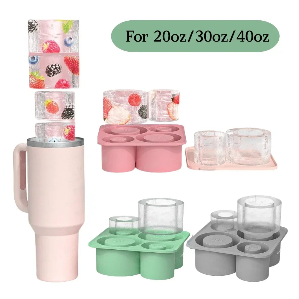 Silicone Circle Ice Cube Mold