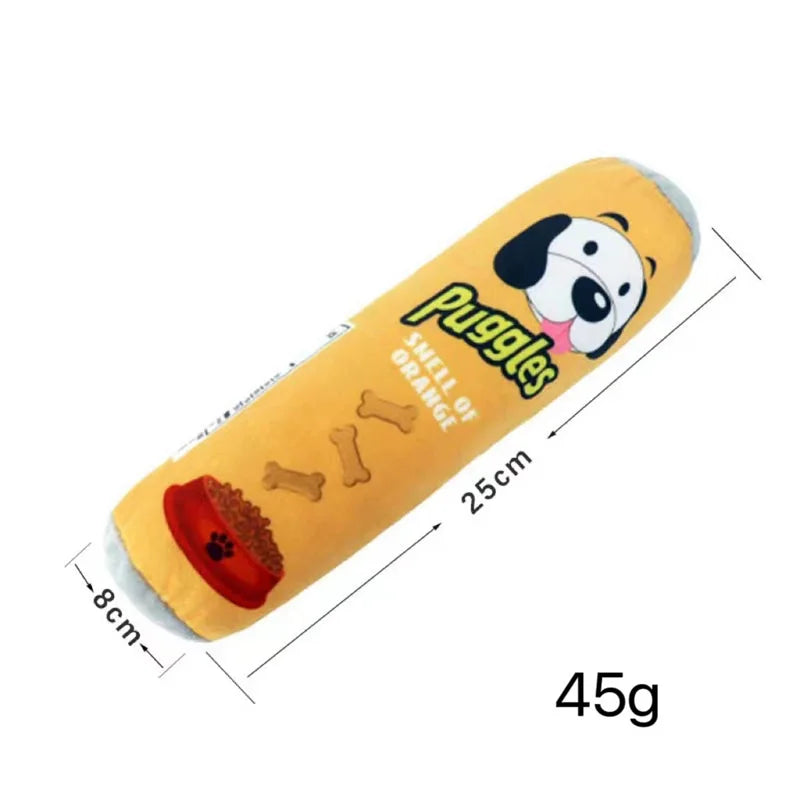 Plush Dog Joint Chew Toy