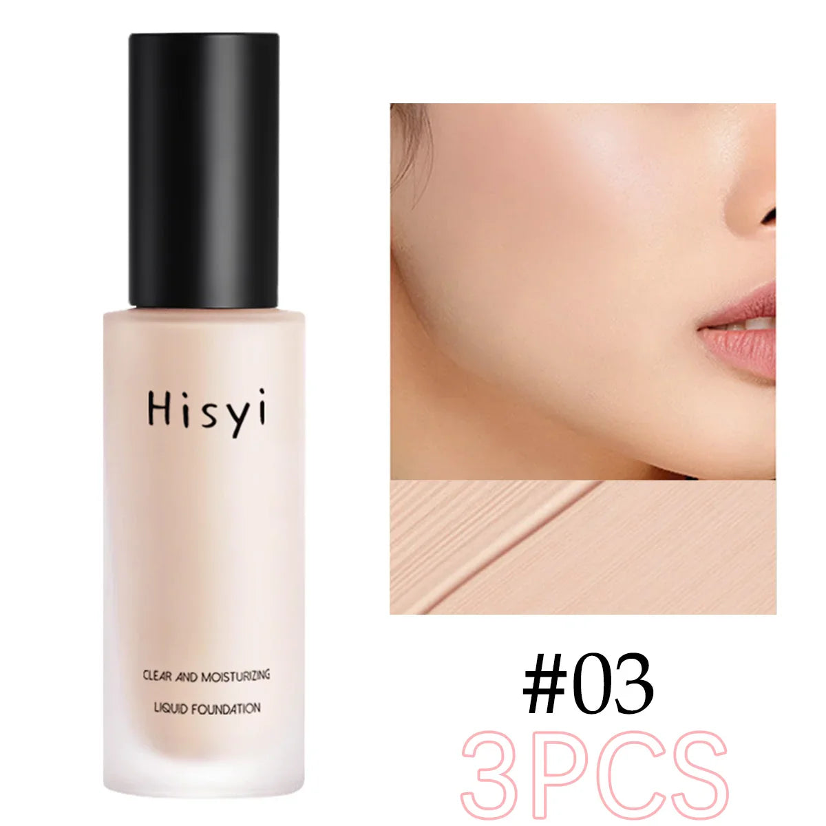 Natural Flawless Liquid Foundation Cream