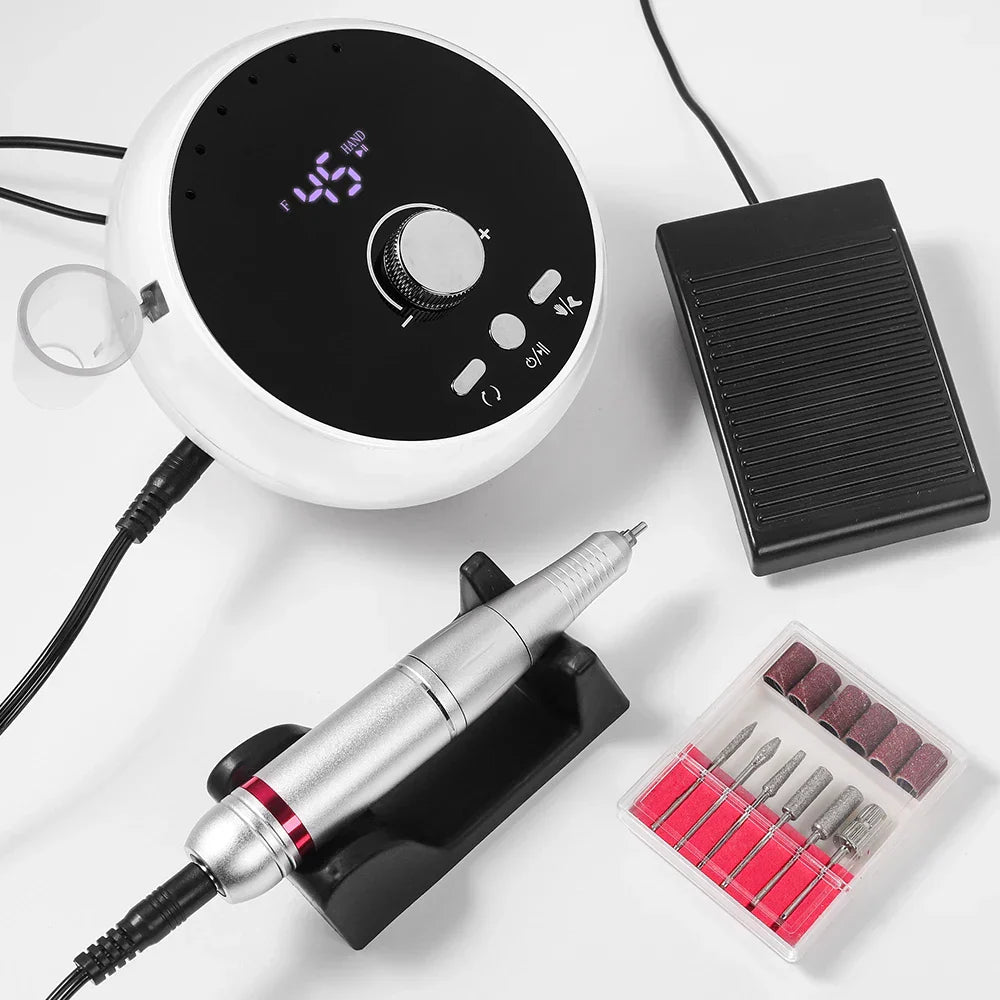 Professional 45000RPM Electric Nail Drill