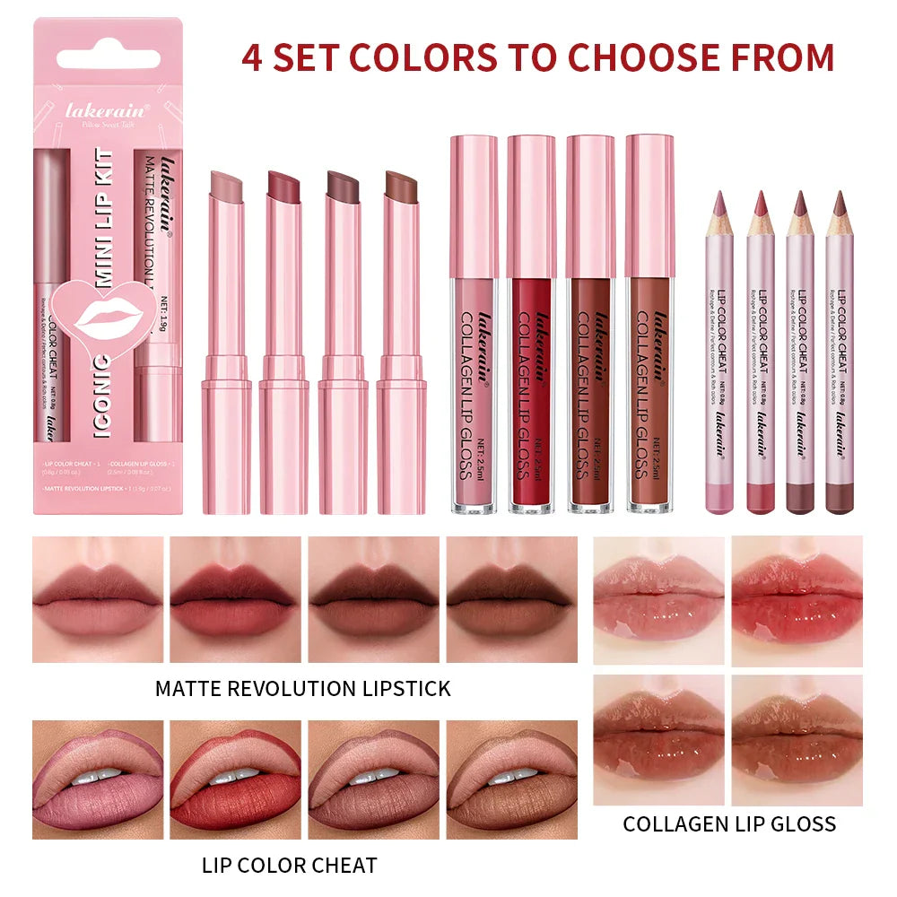 Women Lip Makeup Set