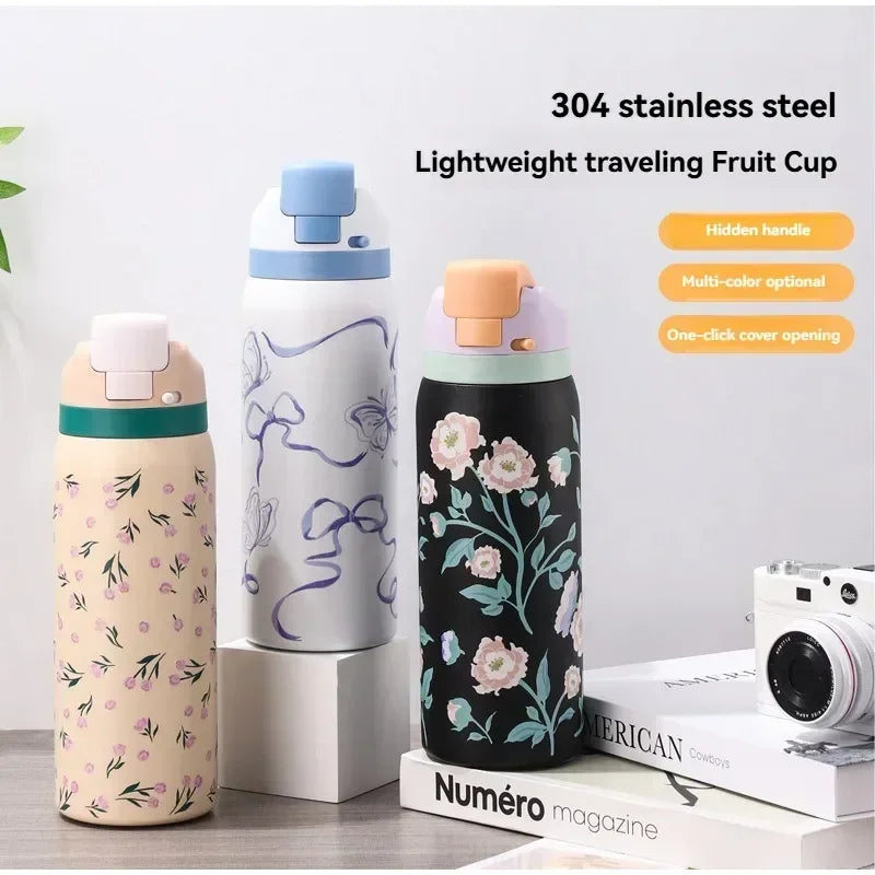 Owala Cartoon Insulated Steel Bottle