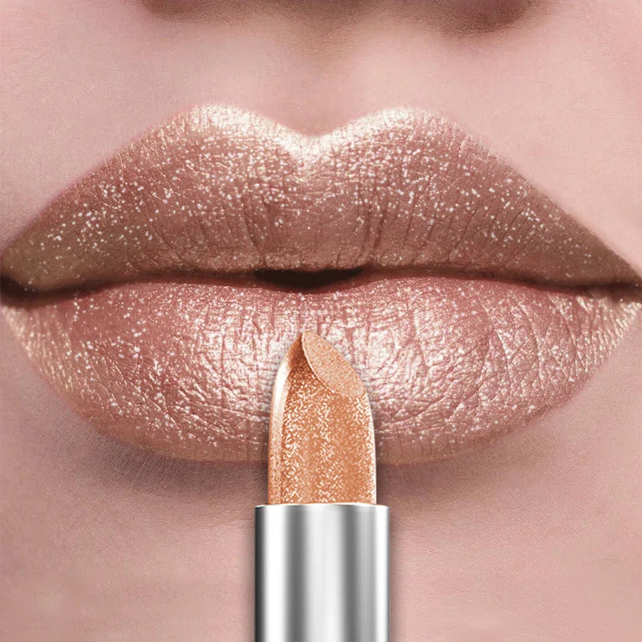 21 Colors Glitter Metallic Lipstick