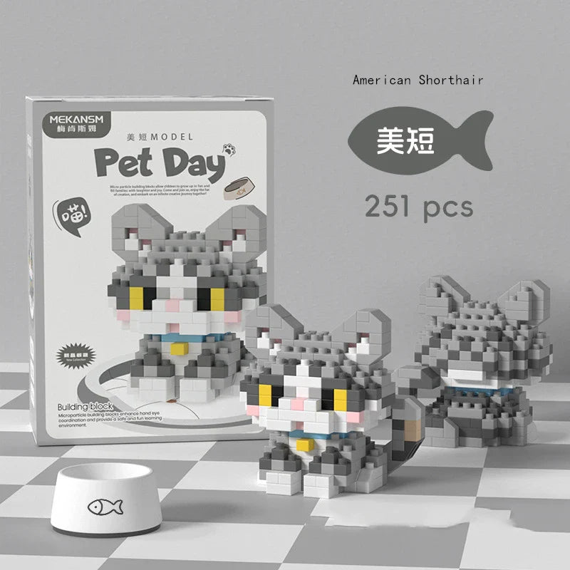 Mini Pet Building Block Toys
