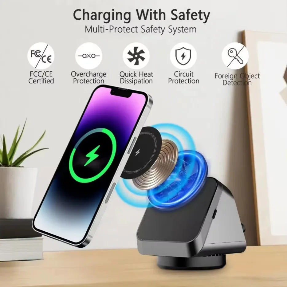 360° Magnetic 3-in-1 Charger