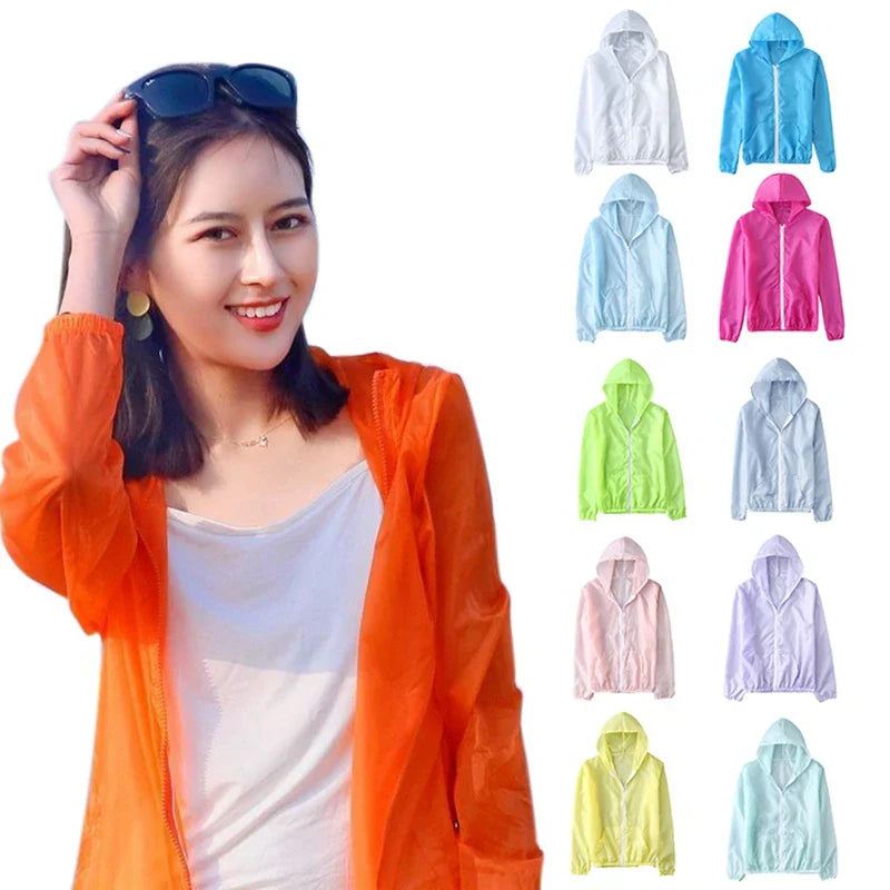 Unisex Quick-Dry Sunscreen Jacket