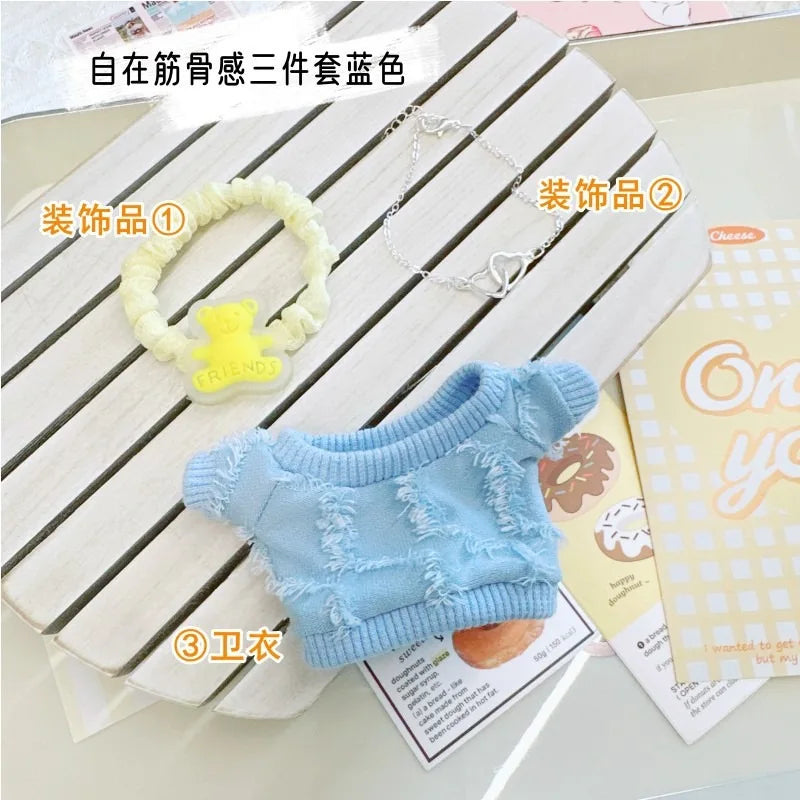 Yoocour Labubu Furry Puppy Onesie Set