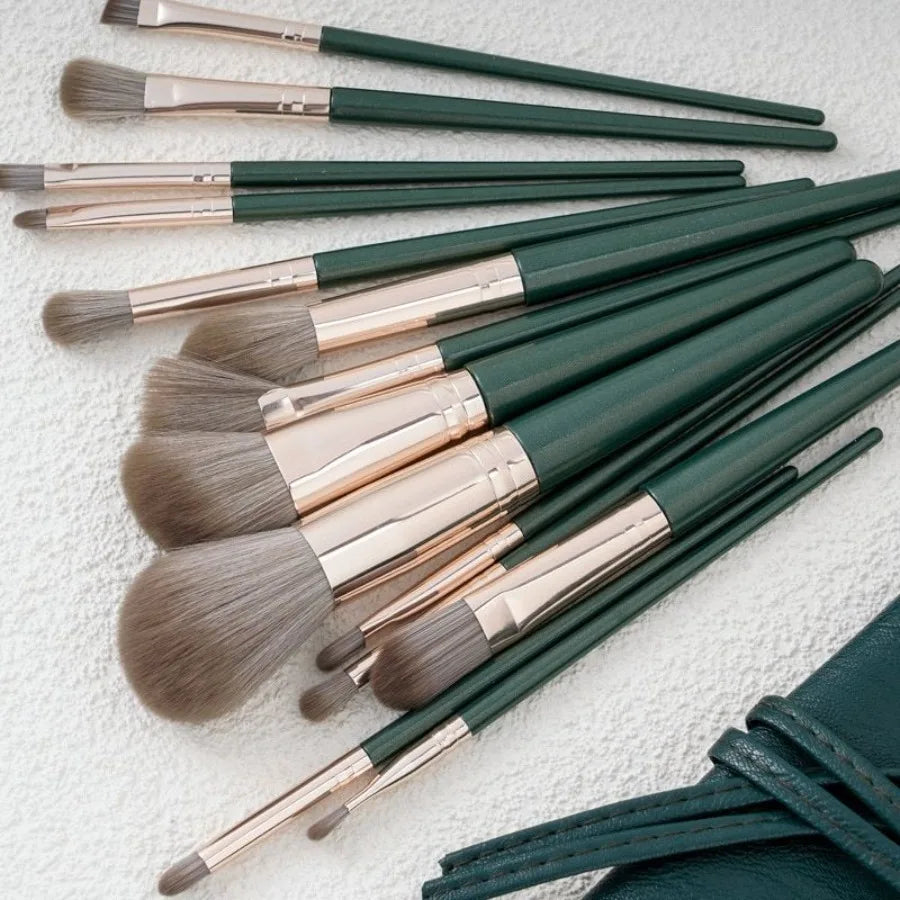 14PCS Soft Fluffy Brush Set