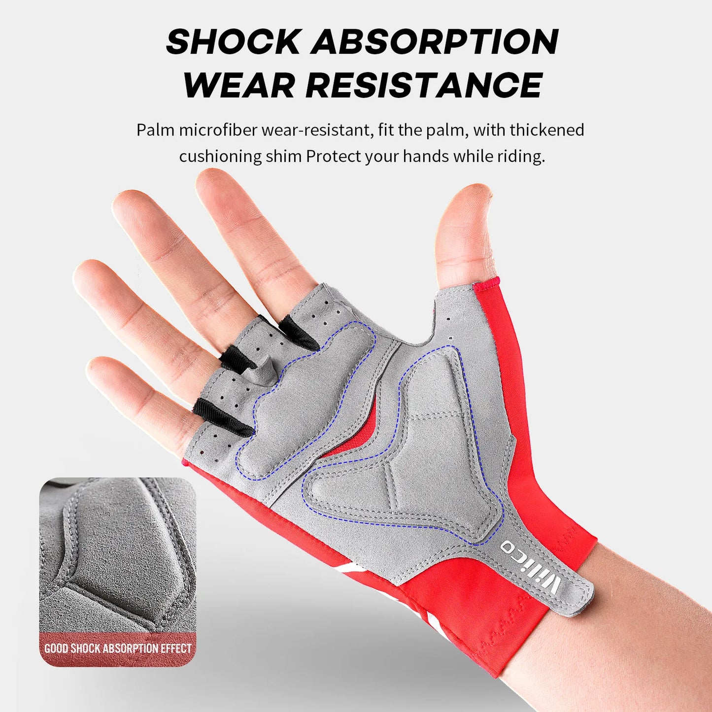 Breaking Wind Cycling Gloves