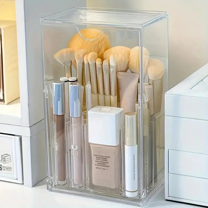 Clear Front Flap Brush Holder