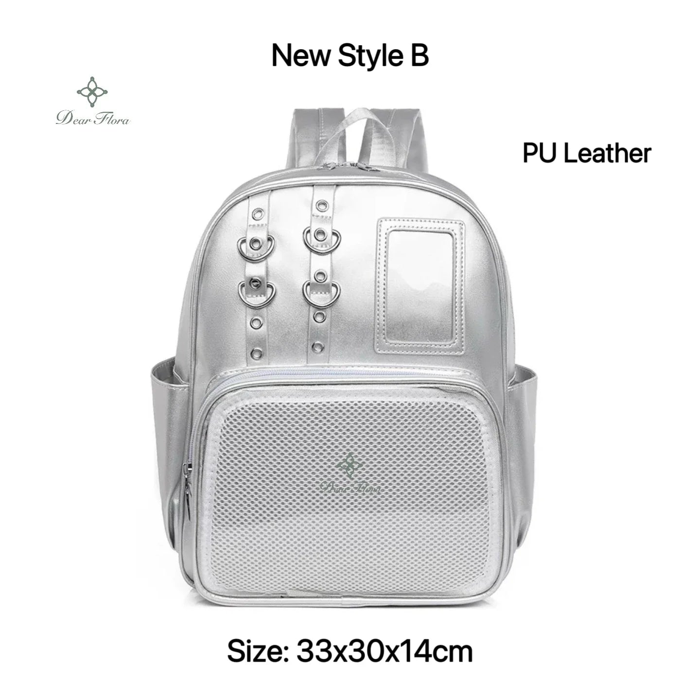 Stylish Transparent PVC Jelly Handbag