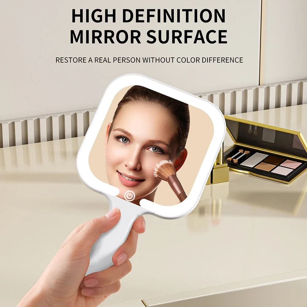 3-Color LED Touch Makeup Mirror