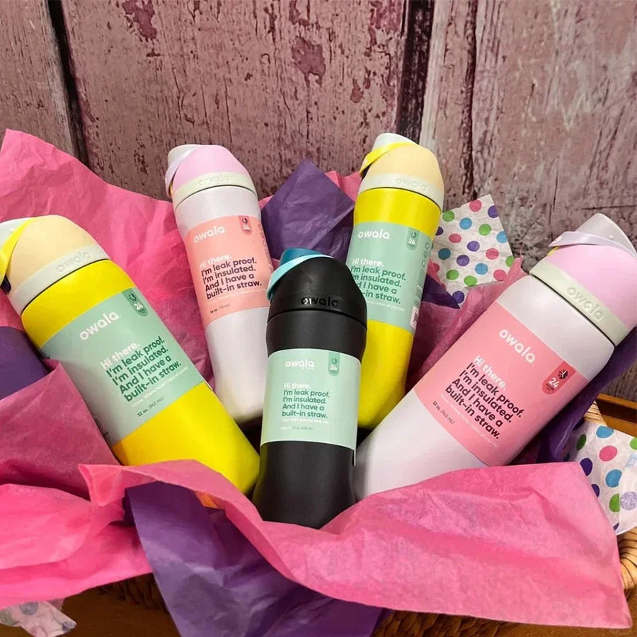 Owala FreeSip Saltwater Taffy Bottle