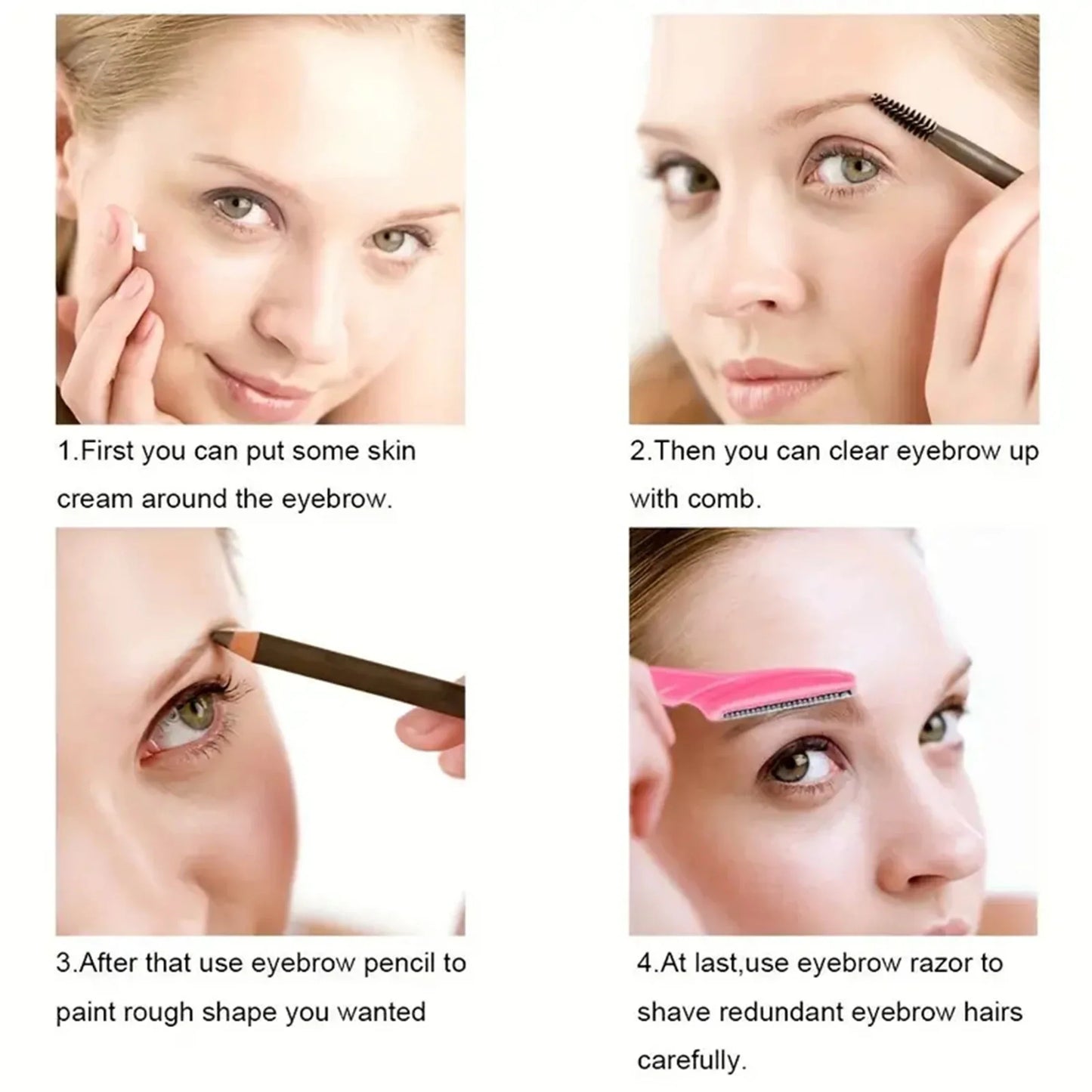 Brow & Face Razor Set