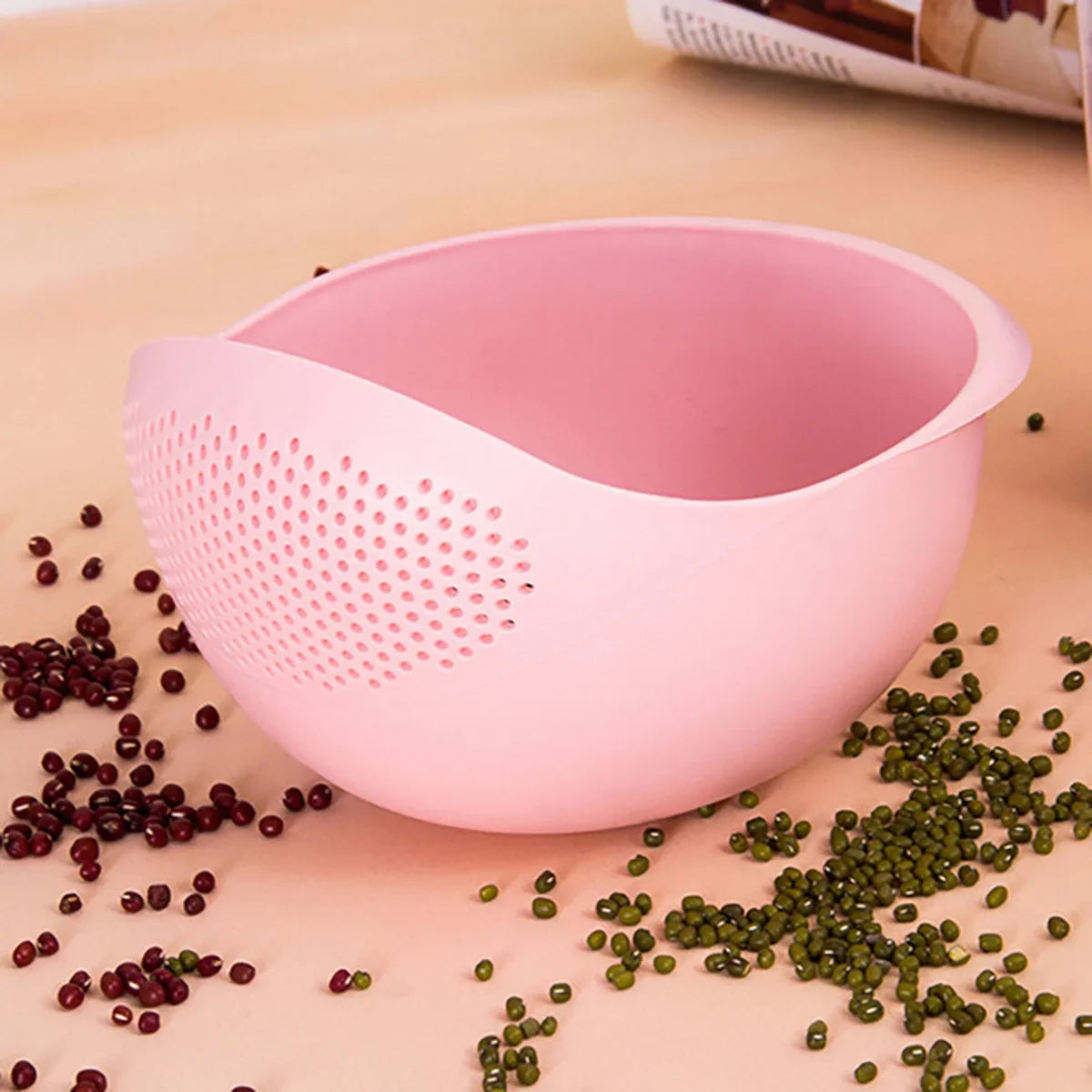 Kitchen Colander Drain Basket Bowl