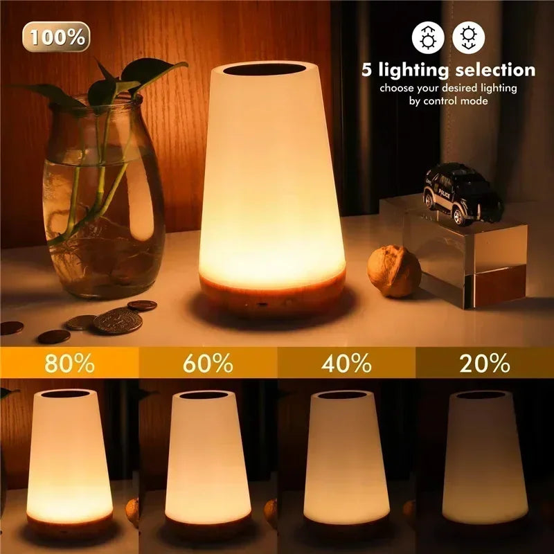 RNABAU RGB Color Changing Night Lamp
