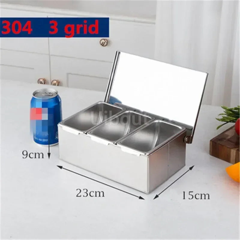 Bar Garnish Organizer Tray