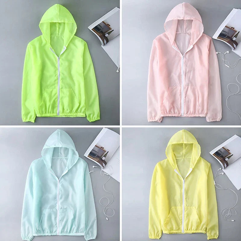Unisex Quick-Dry Sunscreen Jacket