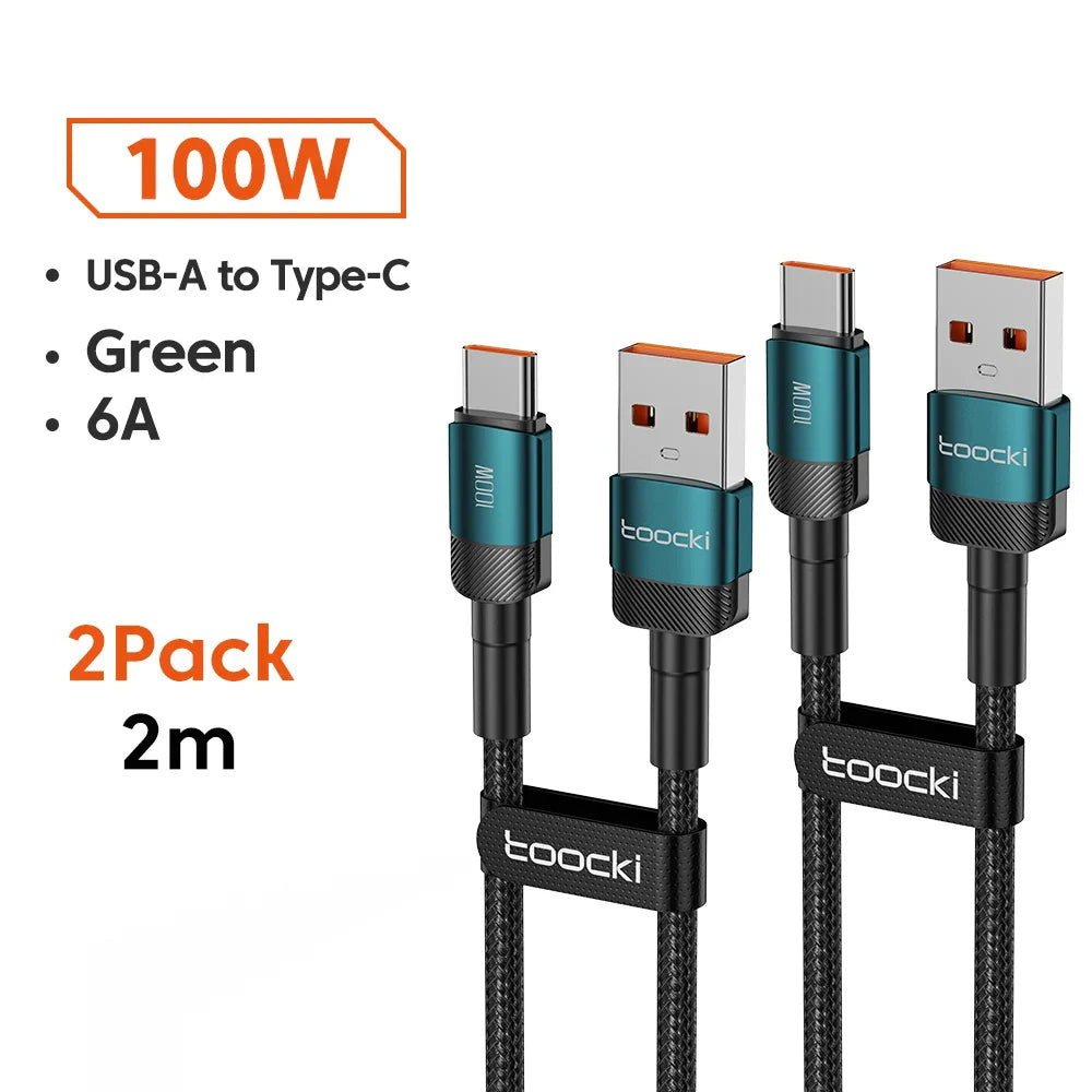 Toocki 100W Fast Charging Cable
