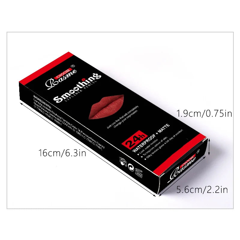 12PCS Matte Lipstick Gift Set
