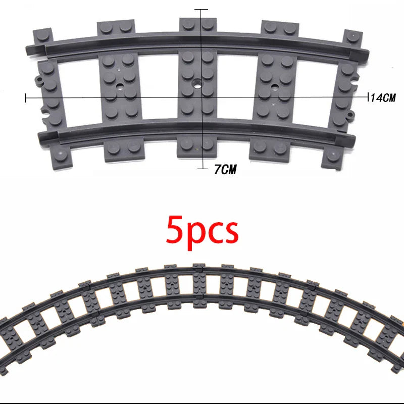 City Train Station Building Blocks